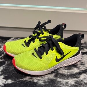 Nike Kids Sneakers - Neon Yellow and Black